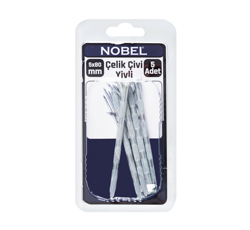 FIX ÇELİK ÇİVİ 5 X 80 YİVLİ 5 Lİ
